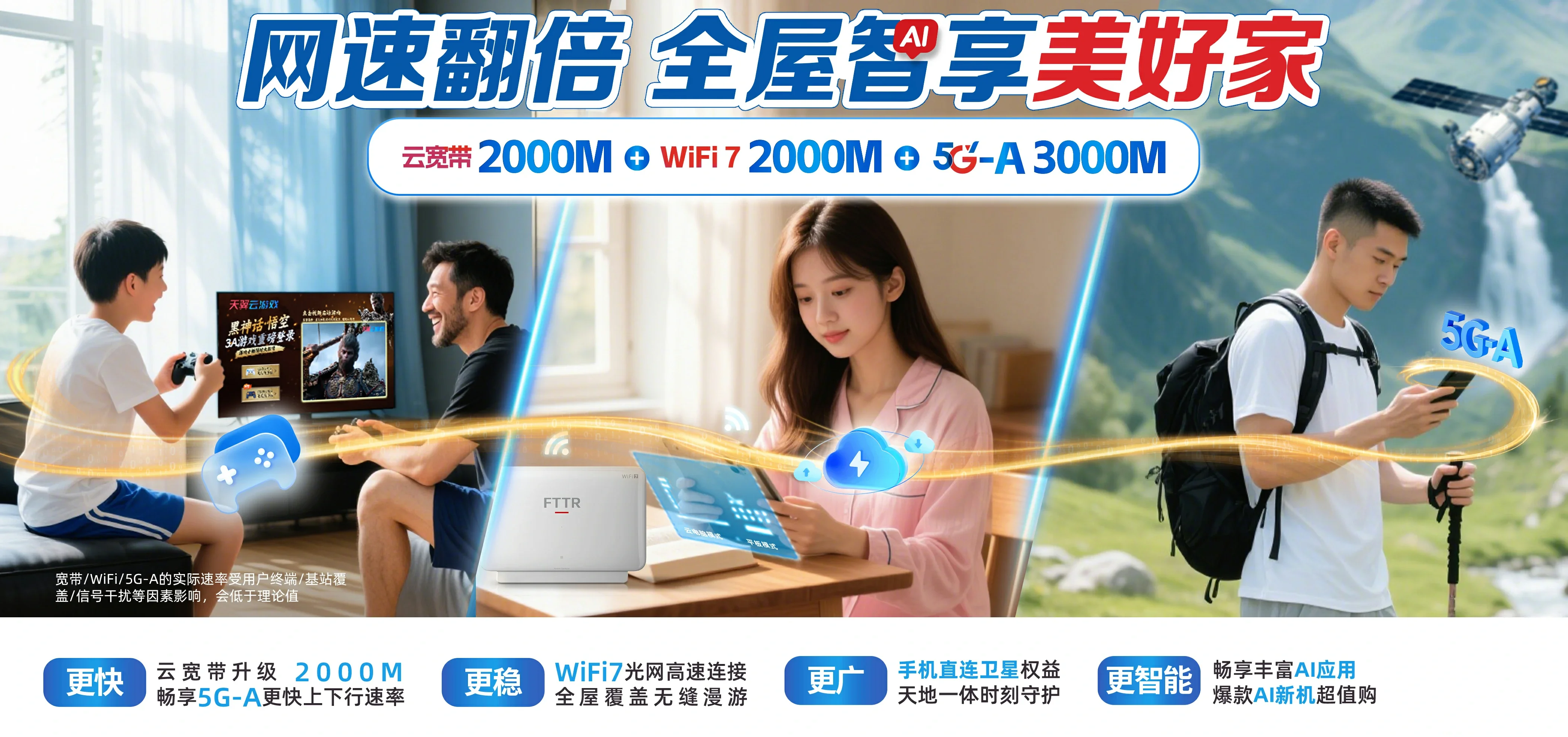 中国电信 大宁县电信宽带 宽带套餐